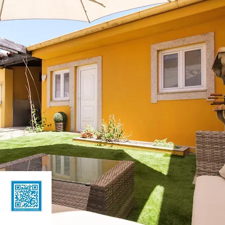 招待所 Yellow House - Ecohost - Casa Com Jardim Privado E Bbq Perto Do Porto, Aeroporto E Praias Perafita